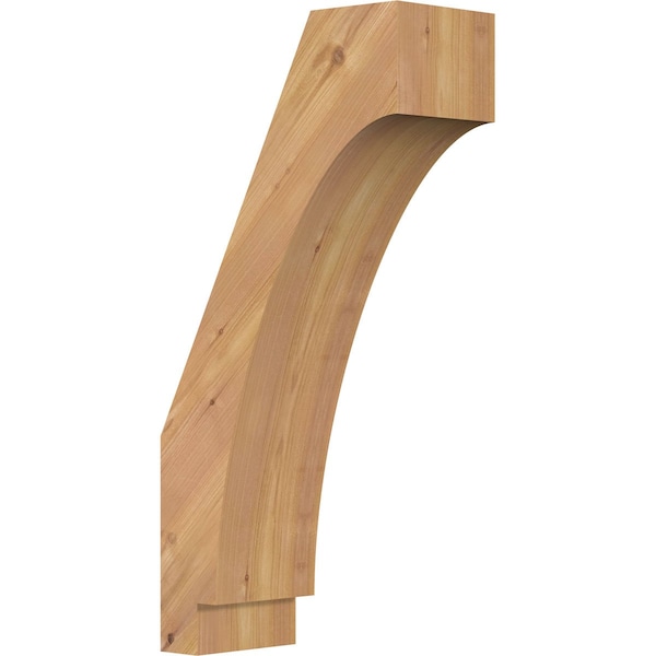Ekena Millwork 5 1/2"W x 12"D x 24"H Imperial Smooth Knee Brace, Western Red Cedar BRC06X12X24IMP00SWR - main